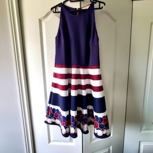 Ted Baker Halter Skater Girl Dress (Size 3)